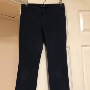 Navy Blue Polo Ralph Lauren Dress Pants, Size 0